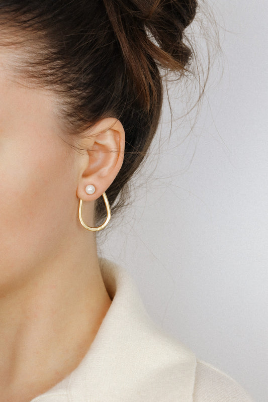 Drop Earring Jackets: Handmade Classic Mix & Match Jewelry - BySDM Jewels