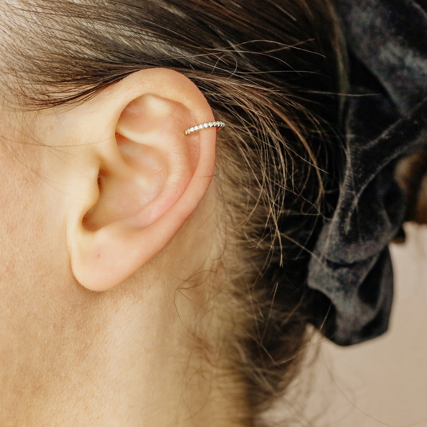 Band CZ Ear Cuff