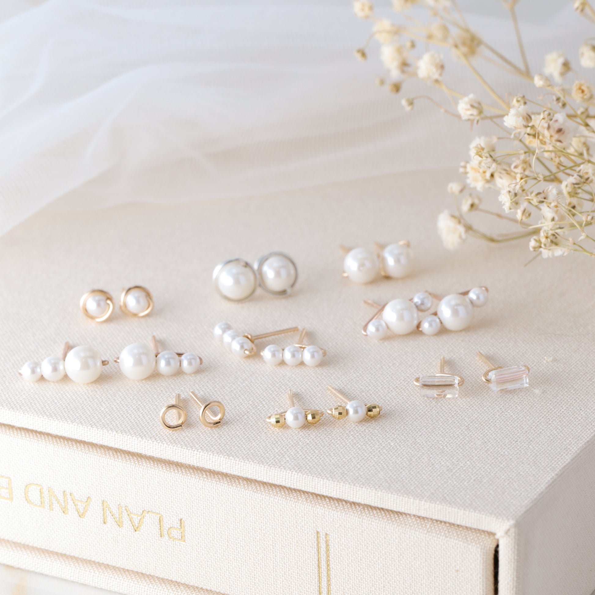 Bow Earring Jackets – Sterling Silver Studs, Lightweight Statement Jewelry