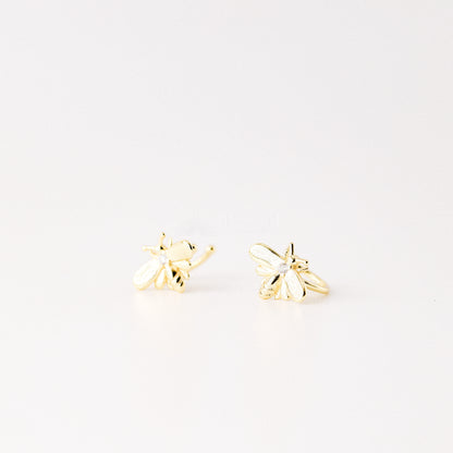 Gold Bee Ear Cuff • Honey Bee Earrings • BYSDMJEWELS