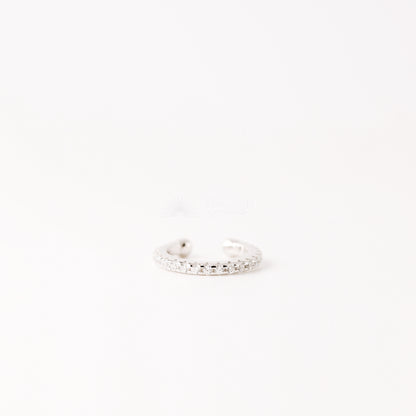 CZ Stone Ear Cuff • No Piercing is Needed • Gold, Silver, Rose Gold • BYSDMJEWELS