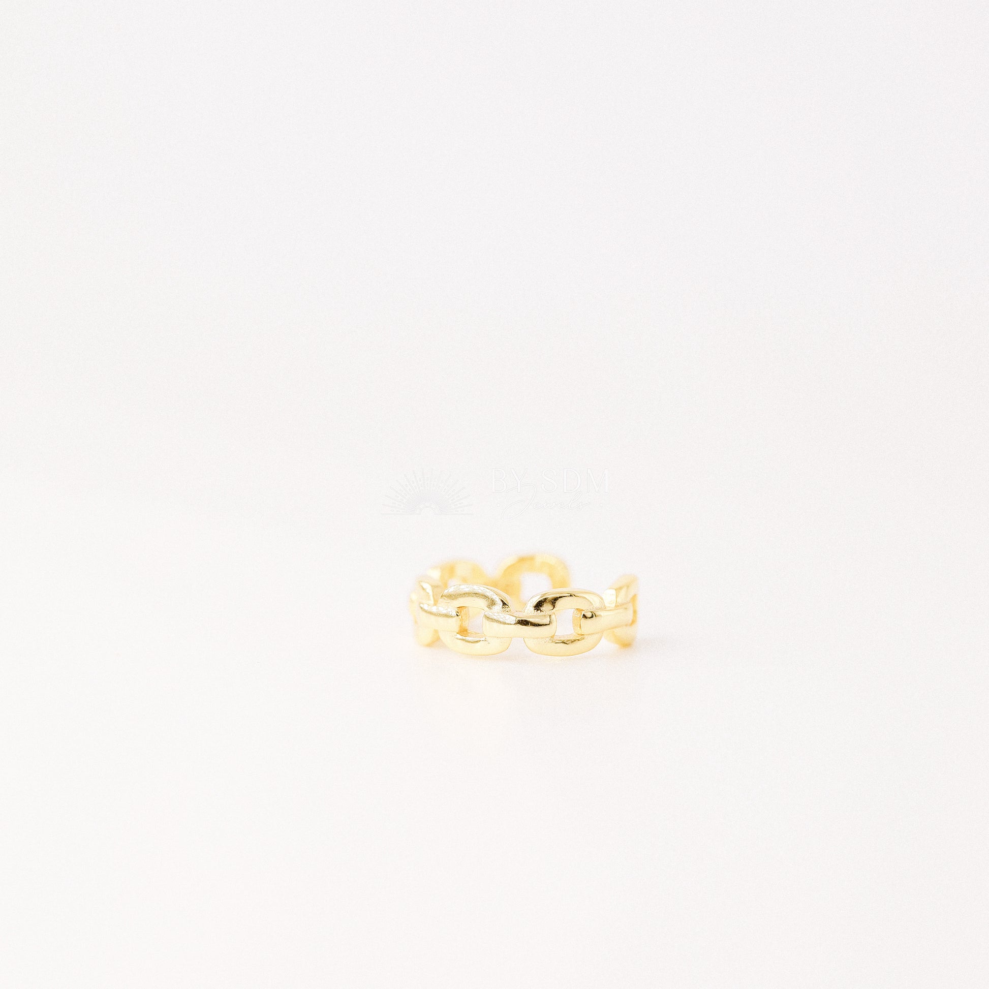 Chain Link Ear Cuff • Minimalist Cartilage Ear Cuff Earring • BYSDMJEWELS