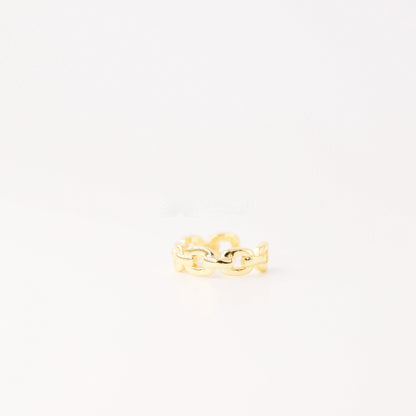 Chain Link Ear Cuff • Minimalist Cartilage Ear Cuff Earring • BYSDMJEWELS