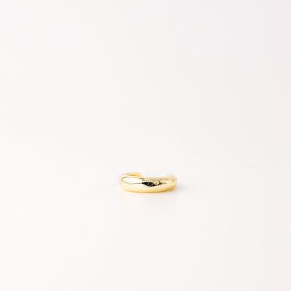 Gold Chunky Band Ear Cuff