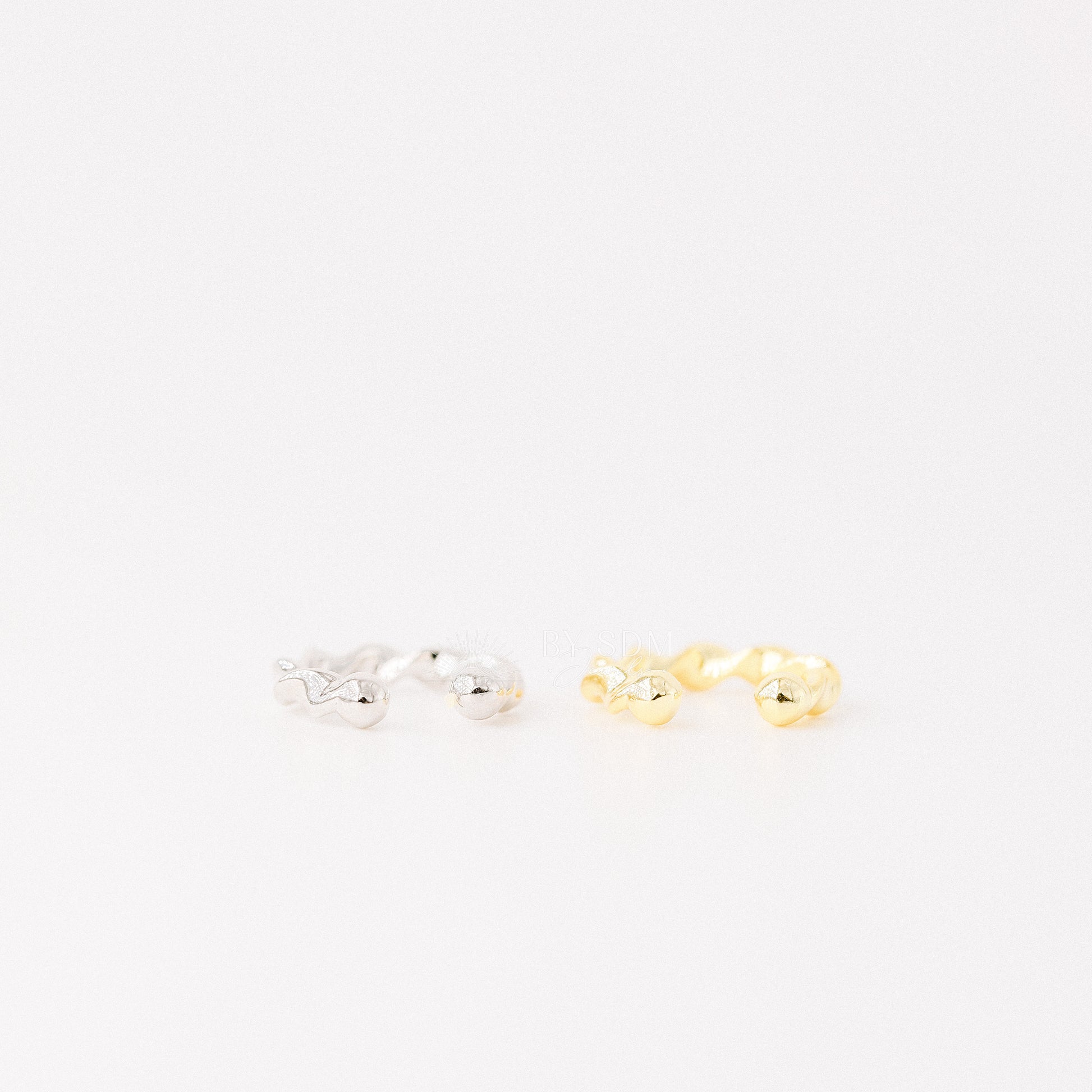 Twisted Ear Cuff • No Piercing is Needed • Silver • Gold • BYSDMJEWELS