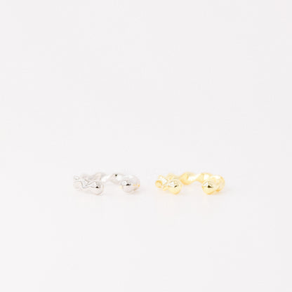 Twisted Ear Cuff • No Piercing is Needed • Silver • Gold • BYSDMJEWELS
