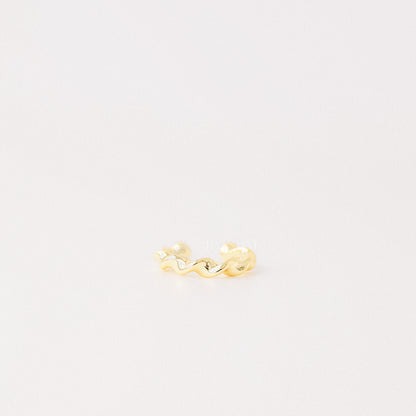 Twisted Ear Cuff • No Piercing is Needed • Silver • Gold • BYSDMJEWELS