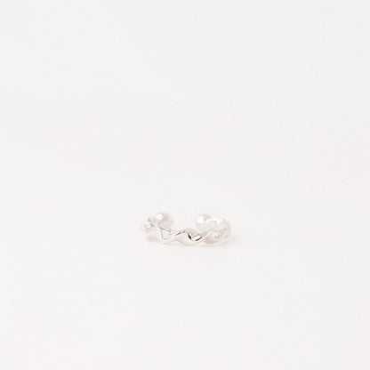 Twisted Ear Cuff • No Piercing is Needed • Silver • Gold • BYSDMJEWELS