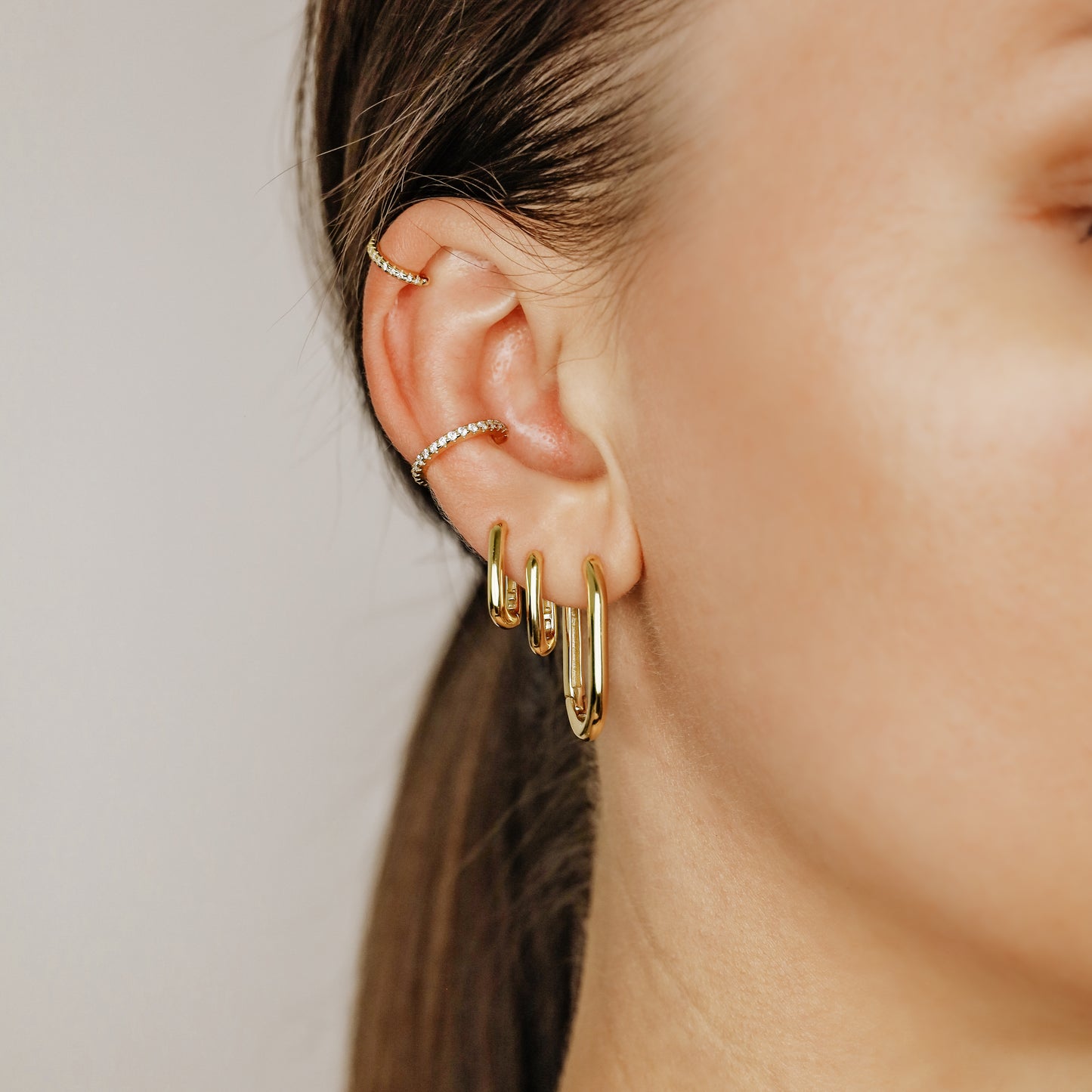 Band CZ Ear Cuff