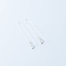 Load image into Gallery viewer, Tiny Moon Ear Threader, Silver, Gold, Rose Gold BYSDMJEWELS
