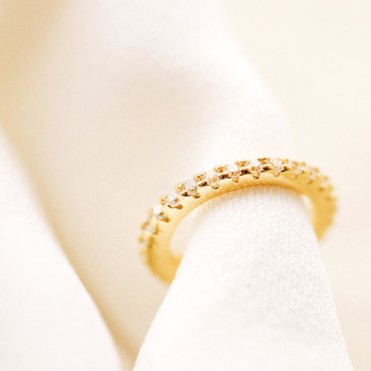 CZ Stone Ear Cuff • No Piercing is Needed • Gold, Silver, Rose Gold • BYSDMJEWELS