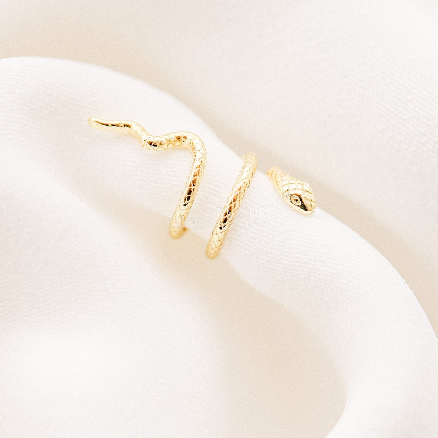 Serpent Cuff • Snake Ear Cuff Earrings • Gold, Silver • BYSDMJEWELS