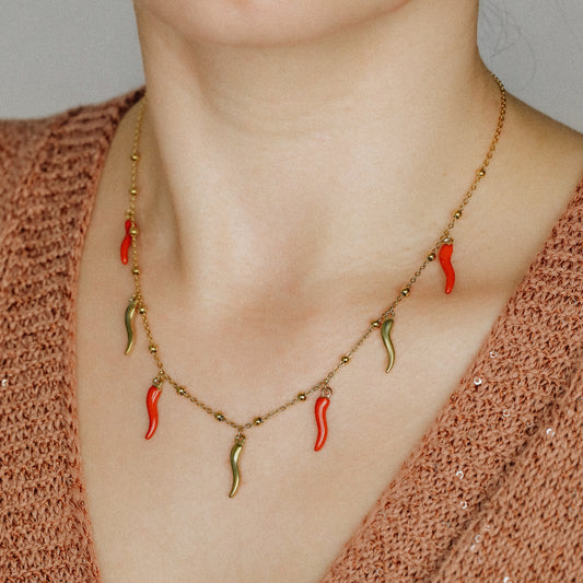 Lucky Horn Necklace