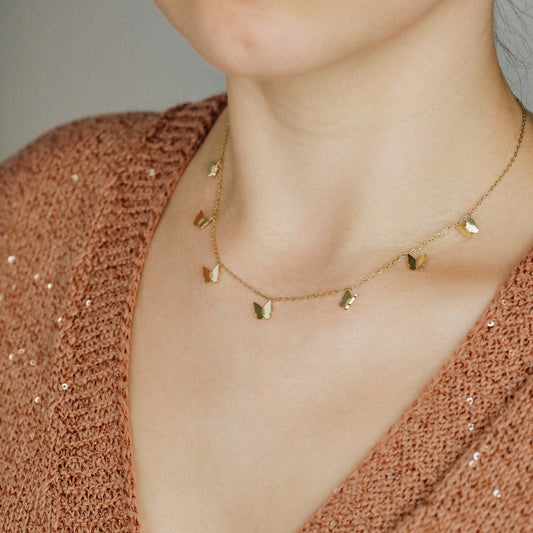 Butterflies Necklace
