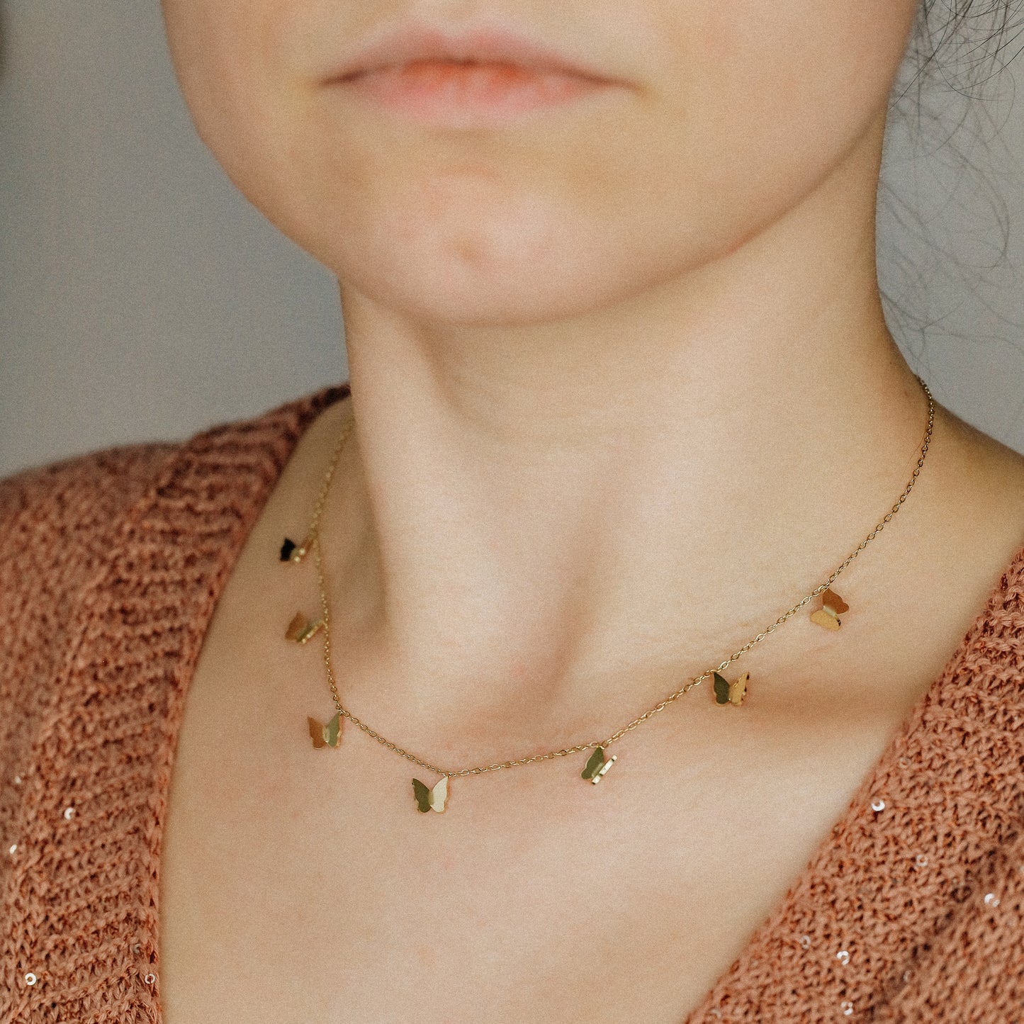 Butterflies Necklace