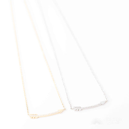 Tiny Arrow Necklace • Gold Necklace • Dainty Gold Necklace • Arrow Necklace • Simple Gold Necklace • Arrow Point Necklace • BYSDMJEWELS