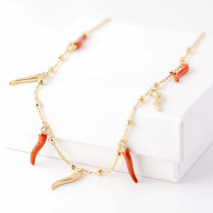Lucky Horn Necklace