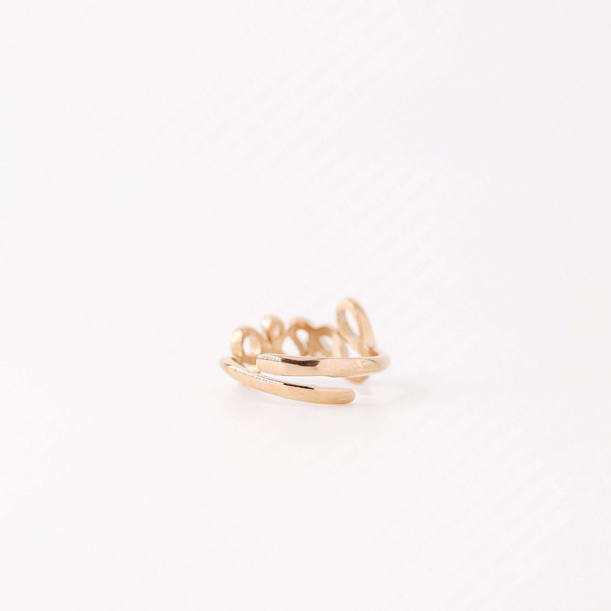 Gold Love Band Ring • Dainty Love Script Ring Women • Minimalist Love Word Ring • Cursive Love Ring • Small Promise Ring Gold • BYSDMJEWELS