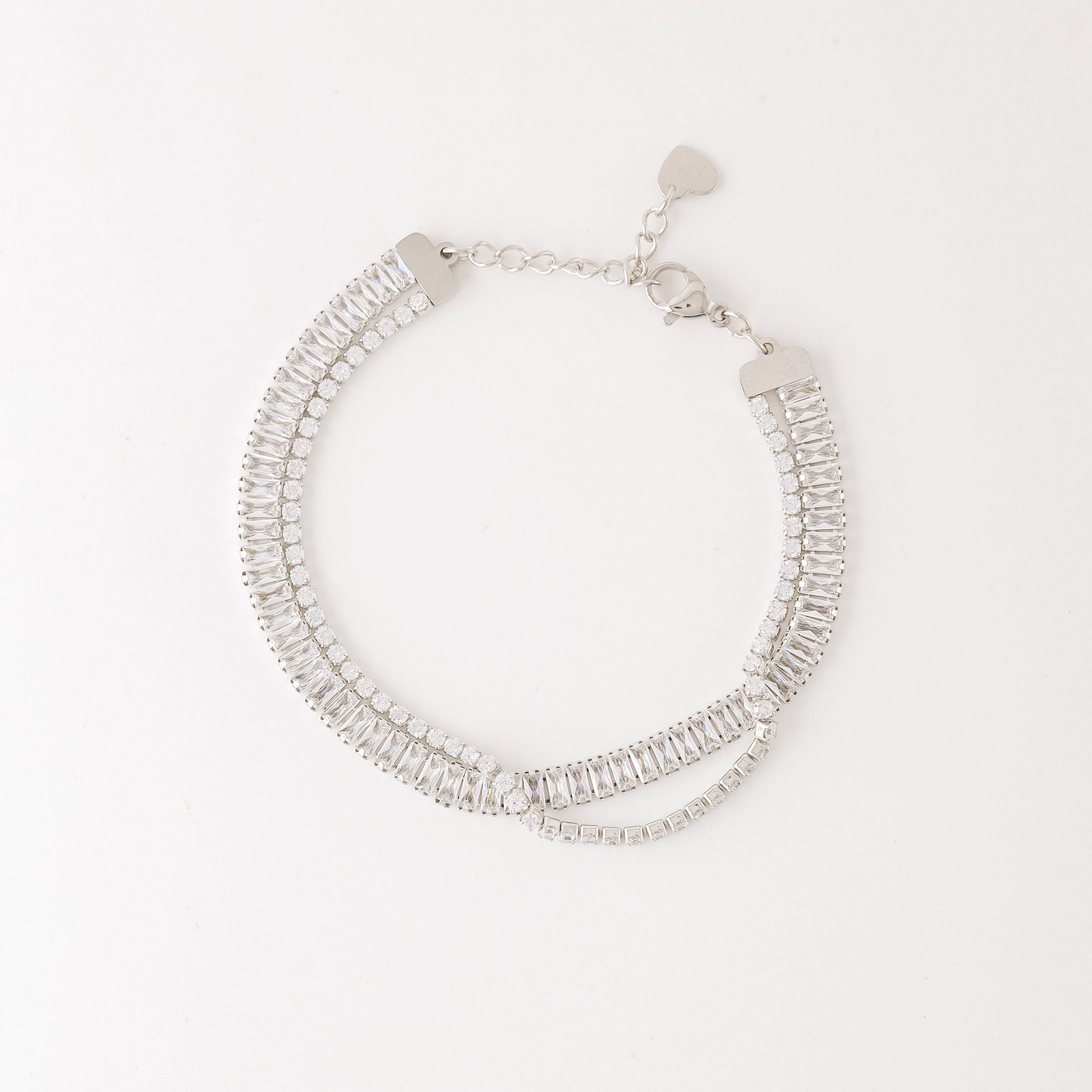 Baguette Tennis Bracelet • Gold Tennis Bracelet • Diamond Bracelet • Dainty Bracelet • Gift for Her • CZ Tennis Bracelet • BYSDMJEWELS