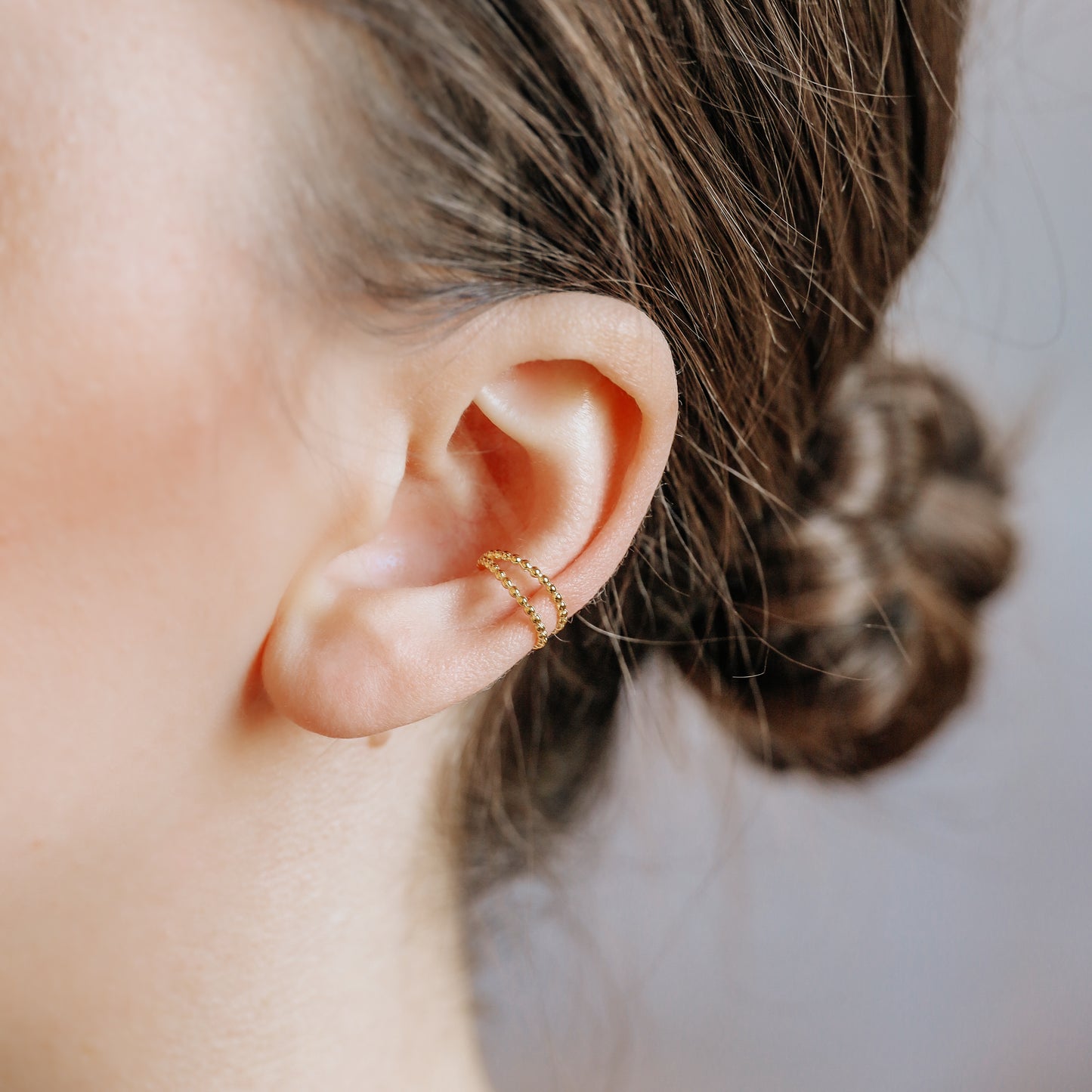 Simple Beaded Ear Cuff