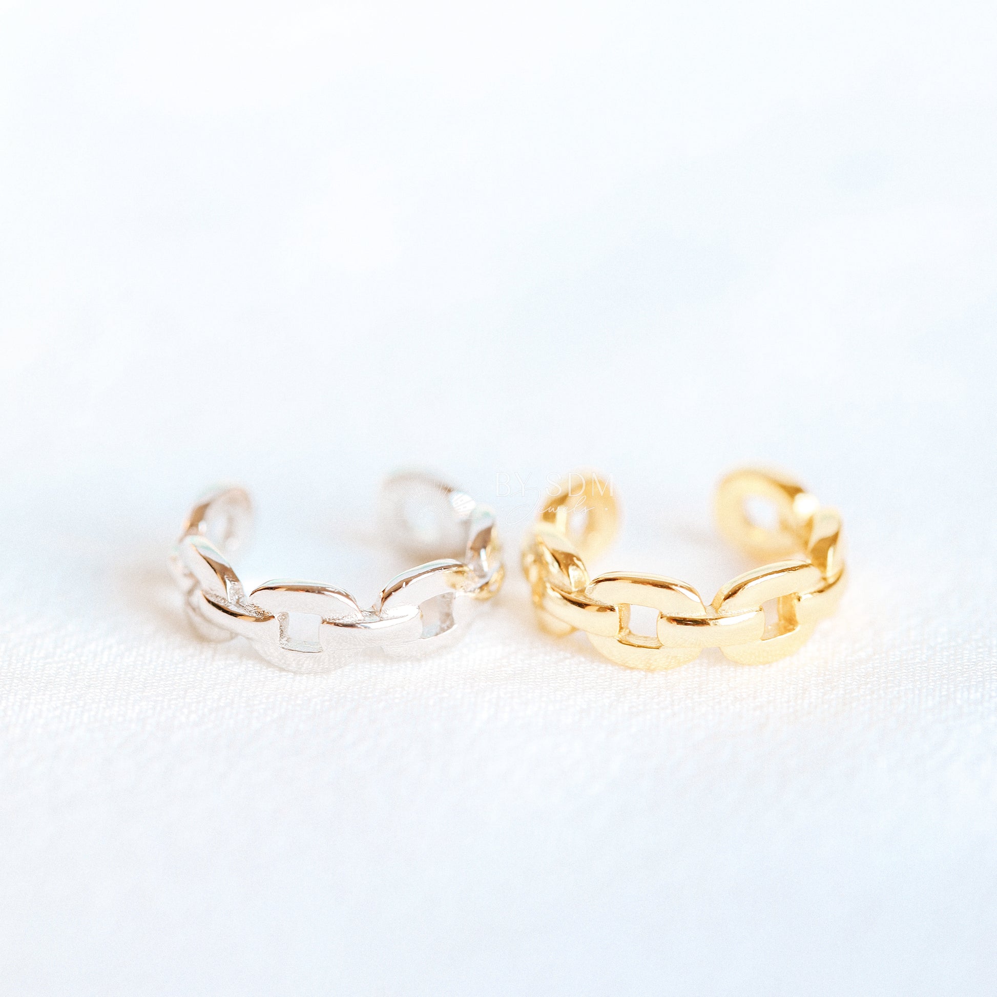 Chain Link Ear Cuff • Minimalist Cartilage Ear Cuff Earring • BYSDMJEWELS