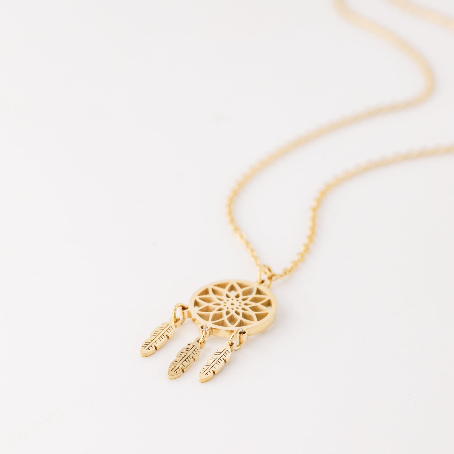 Dreamcatcher necklace