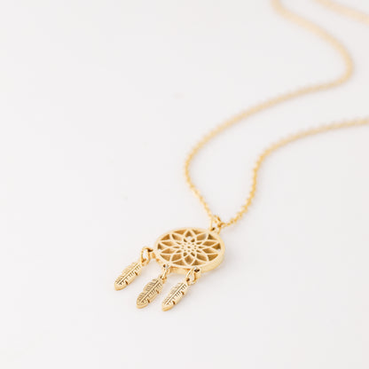 Dreamcatcher necklace