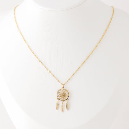 Dreamcatcher necklace