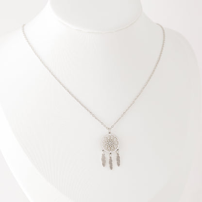 Dreamcatcher necklace