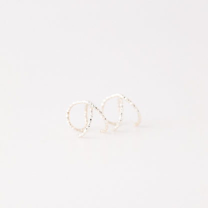 Double X Earcuff Set or Single Ear Cuff • Sterling Silver Criss Cross Cuff • Fake Helix Piercing • Dainty Ear Wrap • BYSDMJEWELS