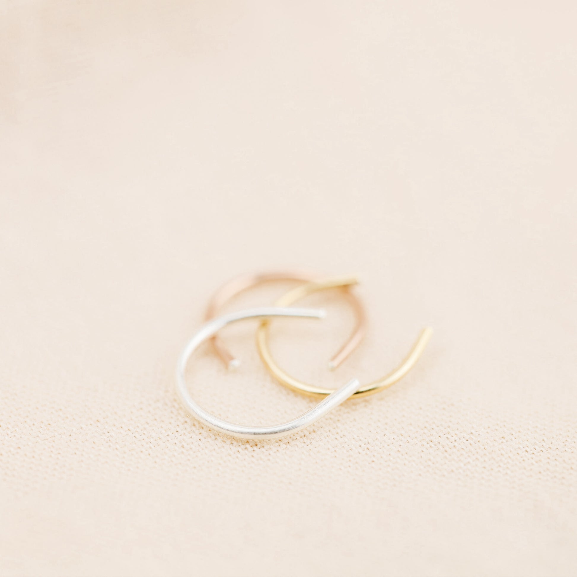 Arc Septum Retainer Gold Septum Retainer Horseshoe Septum Nose Hoop Ring Retainer Septum 22g 20g 18g 16g 14g 6 7 8 9 10mm Inner Diameter