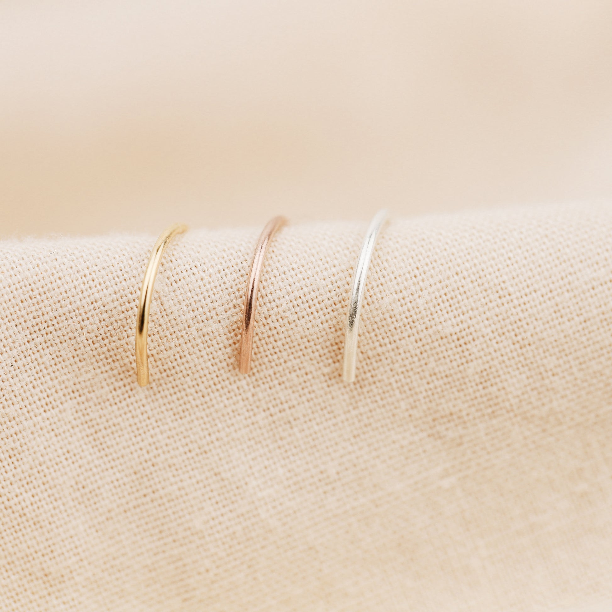 Arc Septum Retainer Gold Septum Retainer Horseshoe Septum Nose Hoop Ring Retainer Septum 22g 20g 18g 16g 14g 6 7 8 9 10mm Inner Diameter