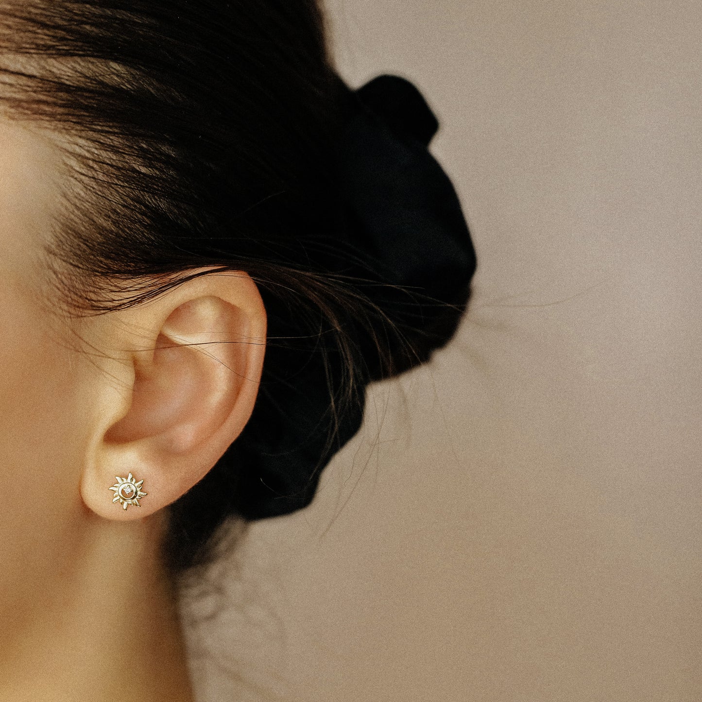 Silver Sun Earrings Tiny Gold Stud Earrings Dainty Stud Earrings Minimalist Earrings Delicate Mini Sunshine Stud Earrings Sun Jewelry