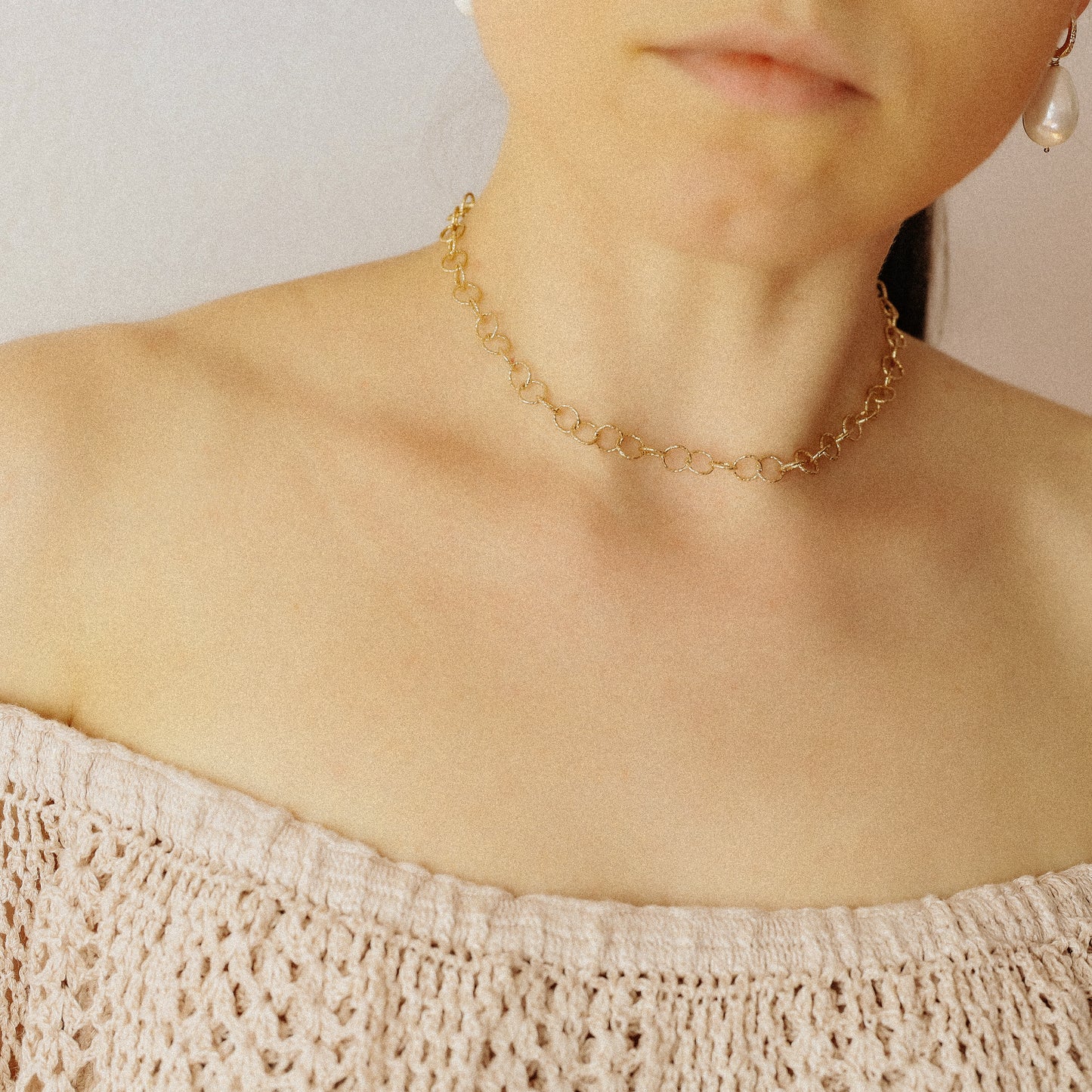 Chain Choker Necklace