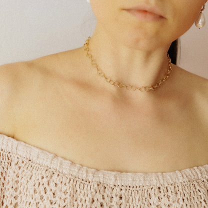 Chain Choker Necklace