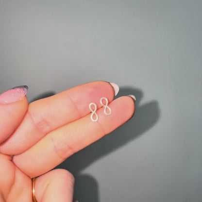 Infinity Stud Earrings