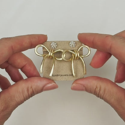 Medium Bow Ear Jackets