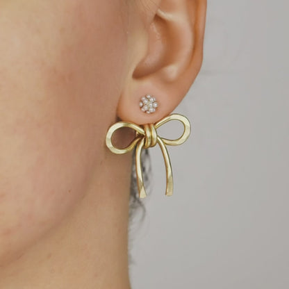 Medium Bow Ear Jackets
