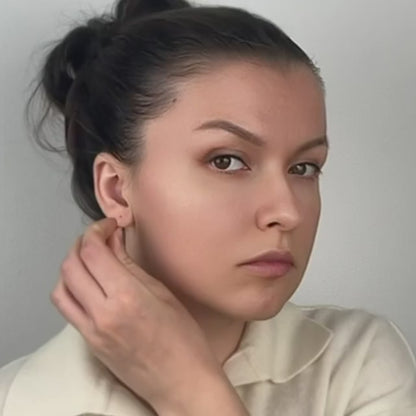 Heart Earring Jackets • Handmade Mix & Match Jewelry • Minimalist Earrings • BySDM Jewels