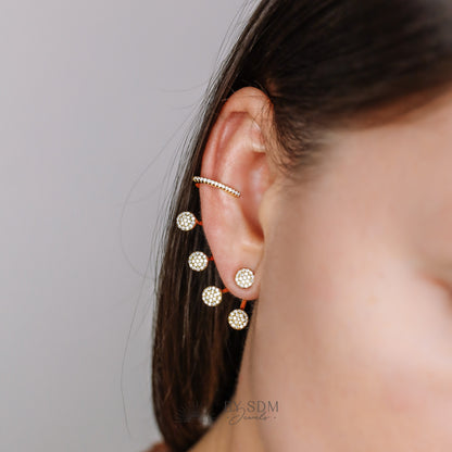 Ear Climbers • Ear Climber • Ear Crawler • Minimalist Earrings • Silver Jewelry • Gold Earrings • Ear Jacket • Ear Cuff