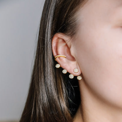 Ear Climbers • Ear Climber • Ear Crawler • Minimalist Earrings • Silver Jewelry • Gold Earrings • Ear Jacket • Ear Cuff