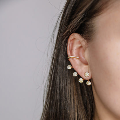 Ear Climbers • Ear Climber • Ear Crawler • Minimalist Earrings • Silver Jewelry • Gold Earrings • Ear Jacket • Ear Cuff