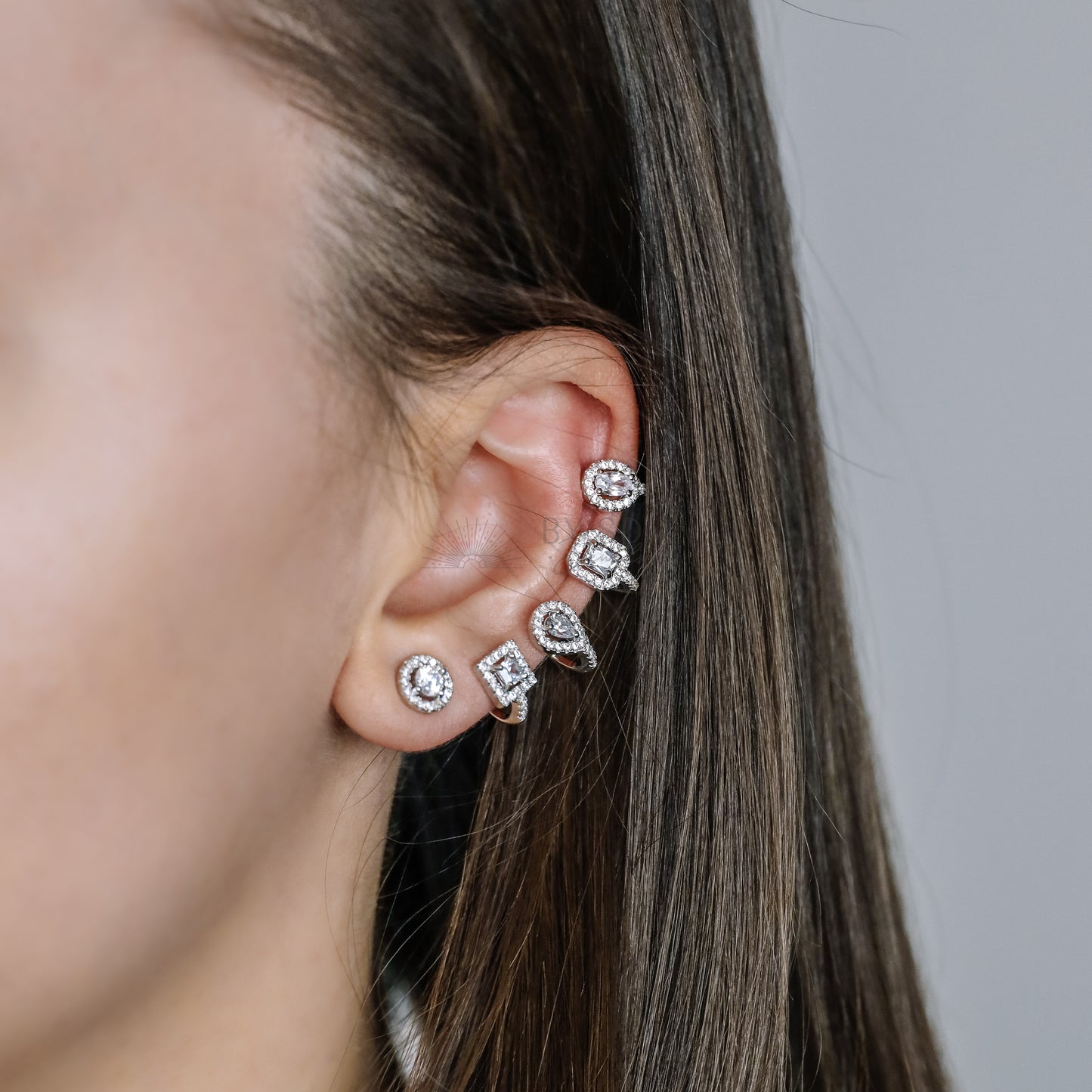 Ear Climbers • Ear Climber • Ear Crawler • Minimalist Earrings • Silver Jewelry • Rose Gold Earrings • Ear Jacket • Ear Cuff