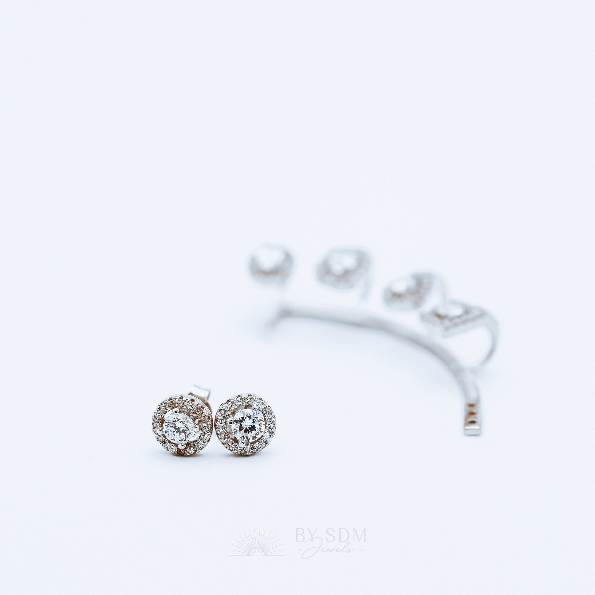Ear Climbers • Ear Climber • Ear Crawler • Minimalist Earrings • Silver Jewelry • Rose Gold Earrings • Ear Jacket • Ear Cuff