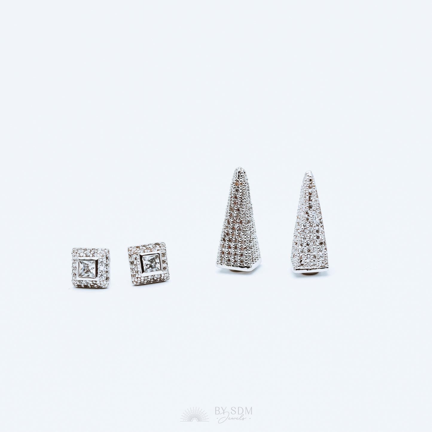 Spike Silver Ear Jacket • Silver Ear Jackets • Ear Jacket Earrings • Dainty Ear Jacket • Modern Ear Jacket • Ear Cuff • Dainty Earrings