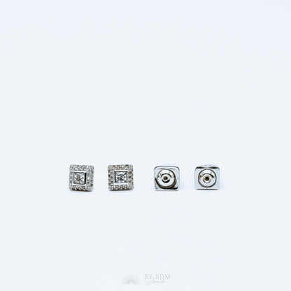 Spike Silver Ear Jacket • Silver Ear Jackets • Ear Jacket Earrings • Dainty Ear Jacket • Modern Ear Jacket • Ear Cuff • Dainty Earrings