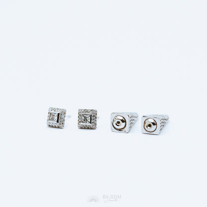 Spike Silver Ear Jacket • Silver Ear Jackets • Ear Jacket Earrings • Dainty Ear Jacket • Modern Ear Jacket • Ear Cuff • Dainty Earrings