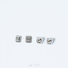 Load image into Gallery viewer, Spike Silver Ear Jacket • Silver Ear Jackets • Ear Jacket Earrings • Dainty Ear Jacket • Modern Ear Jacket • Ear Cuff • Dainty Earrings
