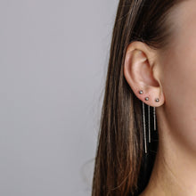 Load image into Gallery viewer, Tiny Ball Ear Threader • Gold, Silver from 160mm to 35mm Lenhgt
