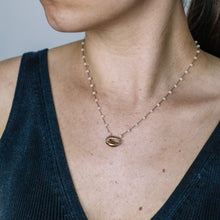 Load image into Gallery viewer, Cowrie Shell Necklace • Silver Shell Necklace • Cowrie Shell Choker • Cowrie Shell Jewelry • Simple Cowrie Shell Necklace • BYSDMJEWELS
